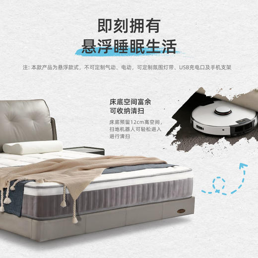 AF9908真皮床架 商品图1