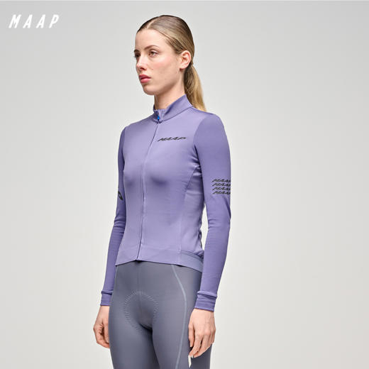 MAAP 女士 Emerge LS Jersey 加绒长袖骑行服 苍鹭紫 商品图0