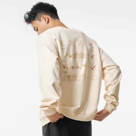 有志者UZIS 训练运动针织圆领卫衣新星定律 商品图3