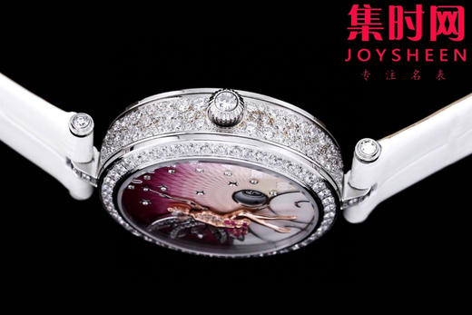 【侧面满钻】梵克雅宝新款诗意复杂功能系列 Lady Féerie女士石英腕表 象征喜悦与希望的仙子和芭蕾舞者 商品图2