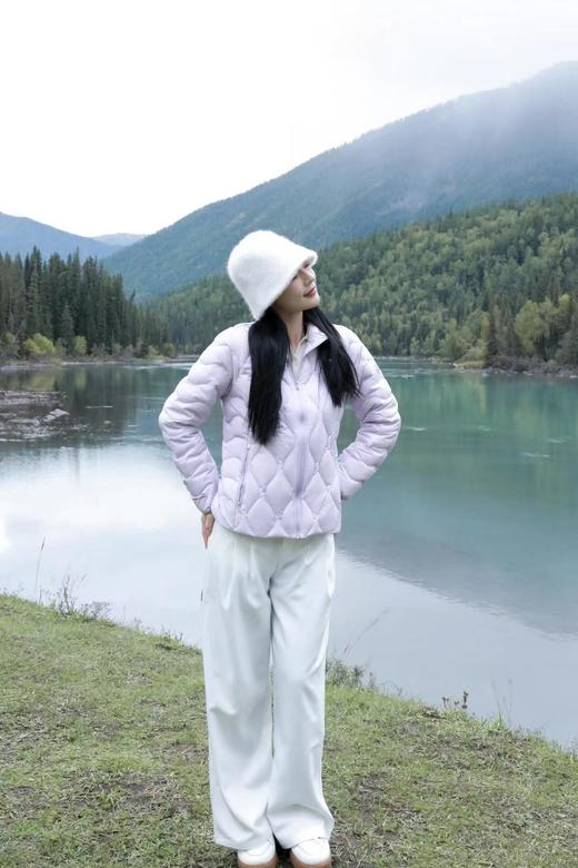 行走的小暖炉90%白鸭绒葫芦纹轻盈羽绒服 商品图11