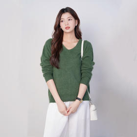  「专属」2件立减20元！毛茸茸 暖呼呼 95%美丽诺羊毛+5%山羊绒 拉毛羊毛衫 圆领/V领 不可机洗❌不可高温水洗❌