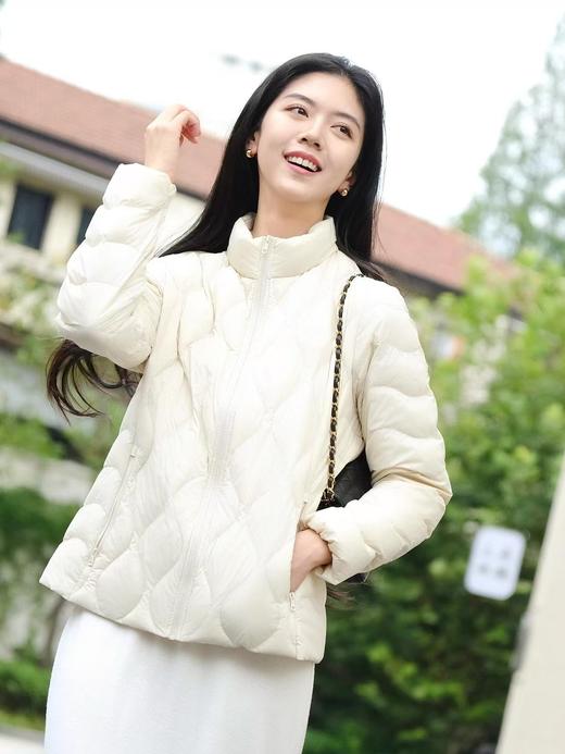 行走的小暖炉90%白鸭绒葫芦纹轻盈羽绒服 商品图1