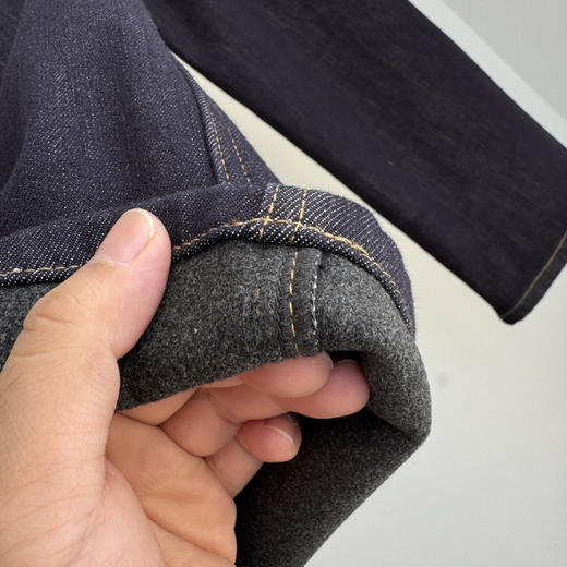 德绒加绒牛仔裤1026 商品图5