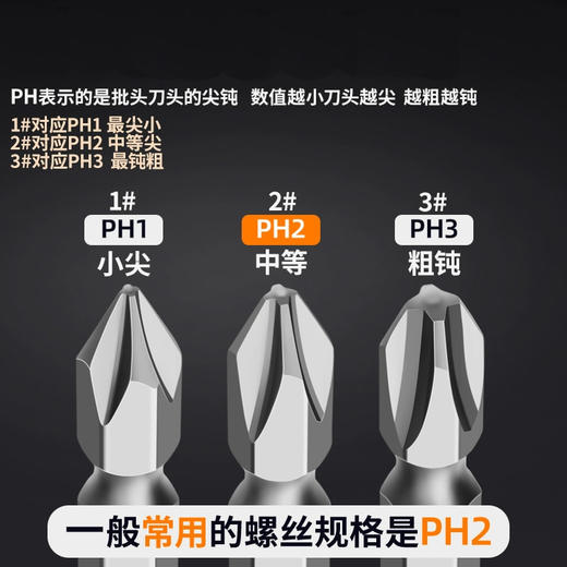 强磁双十字批头PH2 商品图2
