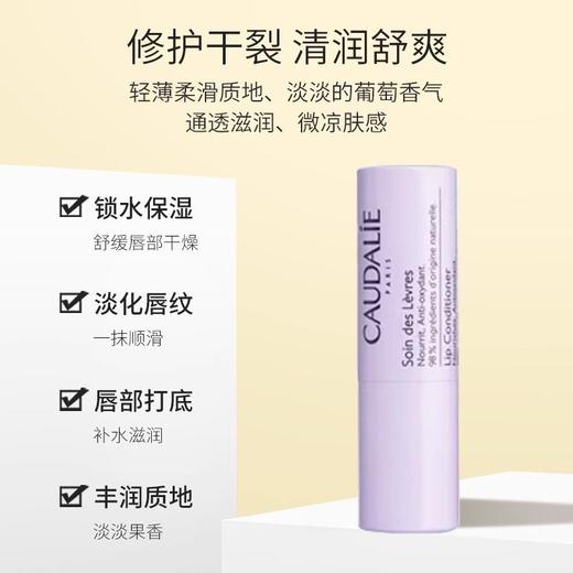 Caudalie欧缇丽葡萄籽唇膏4.5g+护手霜30ml滋润保湿 商品图1