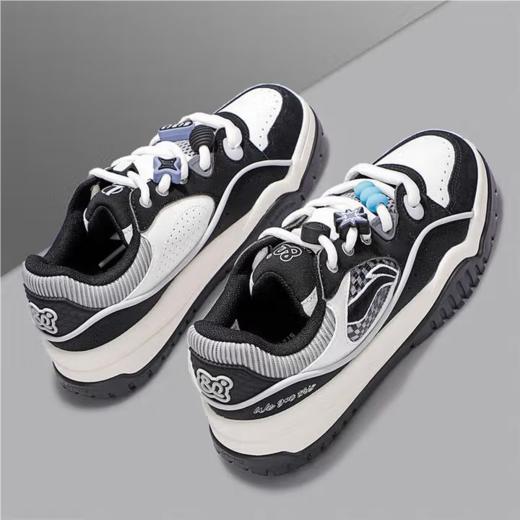 李宁男子2025春秋发财滑板鞋运动鞋休闲鞋板鞋AGCV059-4 商品图6