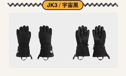 北面  25年秋冬  手套 89R7 商品图5