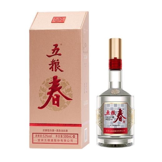 五粮春52°纯粮浓香型白酒500ml（6901382116348） 商品图0