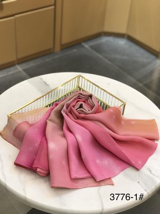 优品堂『歌尽桃花』桑蚕丝+羊毛长巾 商品图6
