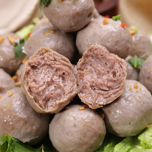 新热卖！2斤只要59元【正宗潮汕牛肉丸 牛筋丸】顺丰优先其次中通标快！90%肉含量 筋道弹牙肉香四溢！ 商品图3