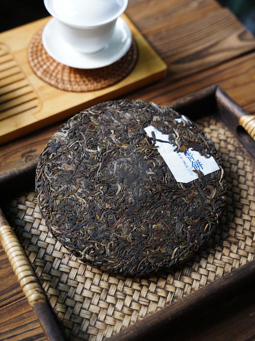 【班章青饼】2022年原料，陈云圆茶品牌产品，顶账产品清仓变现，357克/饼，7饼/提 商品图2