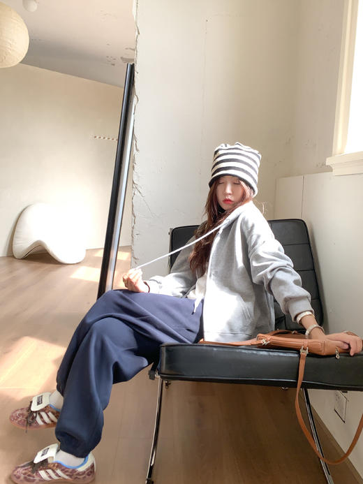 【169元任选2件】现货！休闲卫裤直筒束脚裤 商品图11