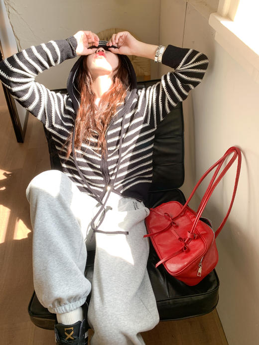 【169元任选2件】现货！休闲卫裤直筒束脚裤 商品图6