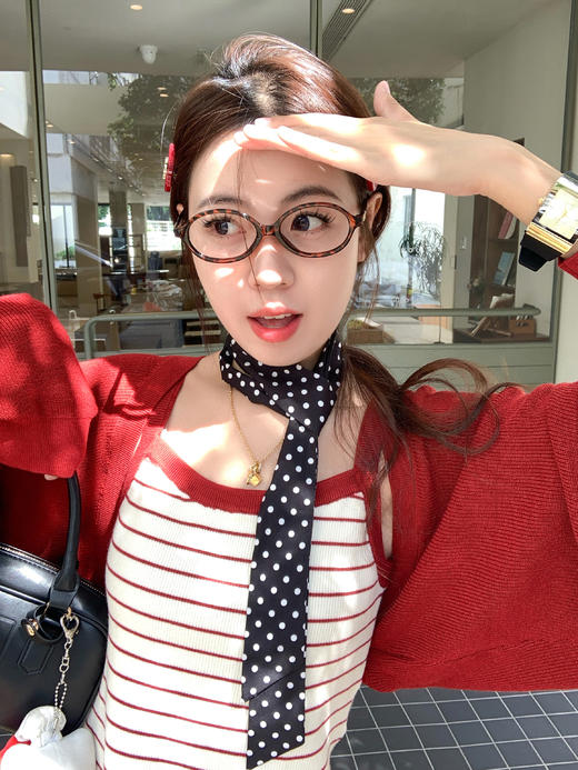 【110元任选2件】最后一波现货！红杏条纹背心 商品图5