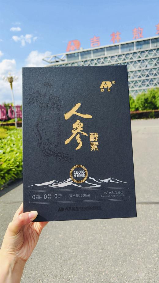 【敖东人参酵素500ml】甄选长白山野生食材及菌类 超高含量的人参皂苷  对人身体非常好  0417 商品图7