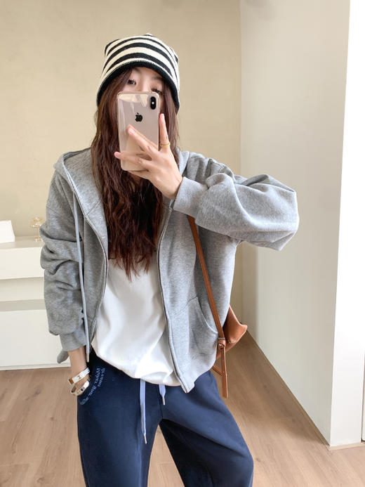 【169元任选2件】现货！休闲卫裤直筒束脚裤 商品图12