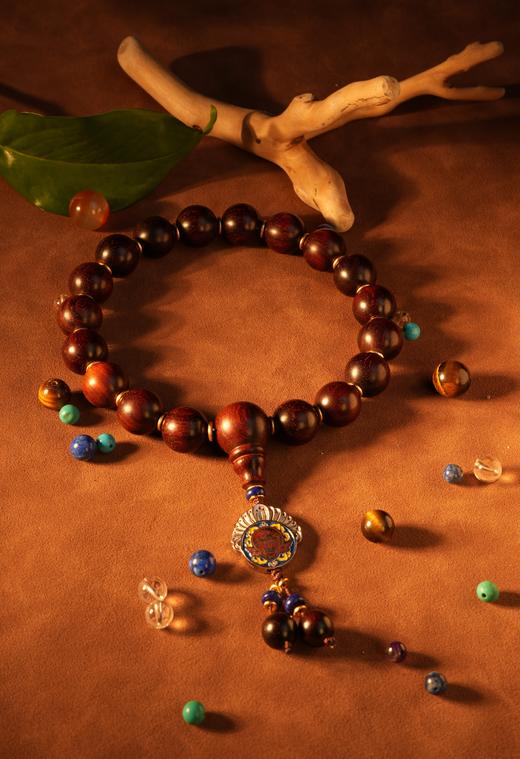 紫檀十八子手串 商品图0