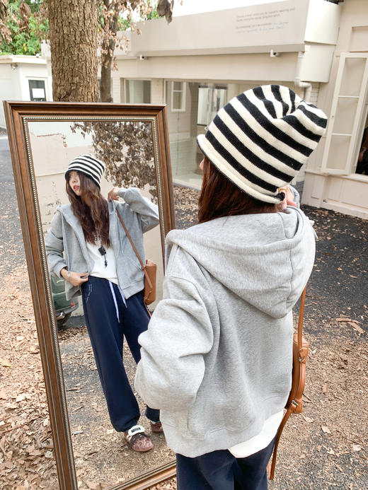 【169元任选2件】现货！休闲卫裤直筒束脚裤 商品图13