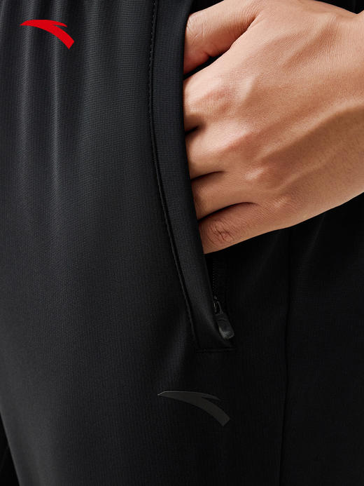 安踏针织运动裤男士休闲直筒裤挺阔通勤长裤子152531335N-1 商品图2