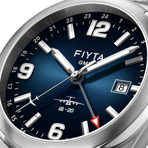 飞亚达马赫系列“大运”两地时机械手表GA881021.WLW/GA881021.HBB 商品图2