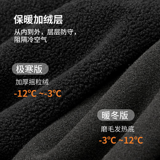 棉仓366818004-中空纱复合加绒松紧腰直筒裤 商品图3