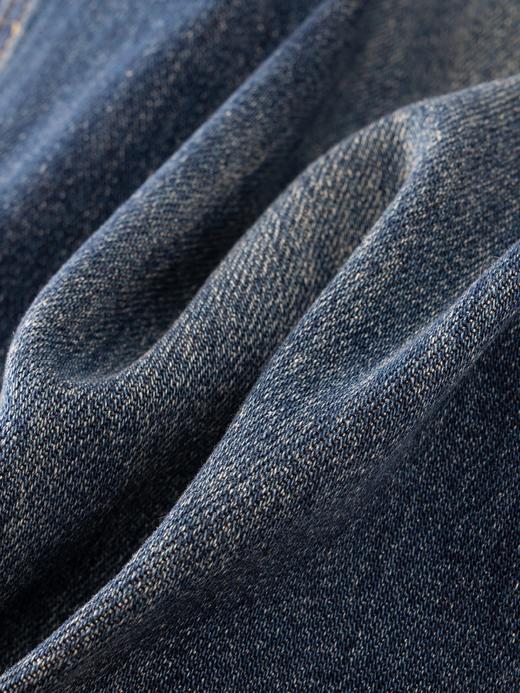 一周发货【版型非常好！牛仔老爹裤】后松紧腰，经典牛仔深蓝色系，百搭不挑人！宽松阔腿版型，显瘦显高一级棒，时尚休闲感拉满~ 商品图14