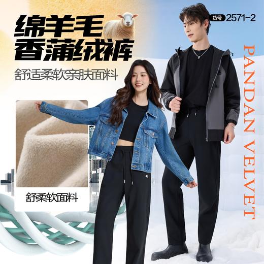 严选 | 保罗彼得都市休闲香蒲绒裤PB2572 商品图2