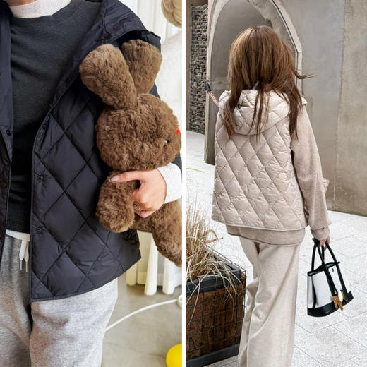 2510412   防水 轻薄 鹅绒马甲 商品图0