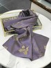 优品堂『华姿』重磅桑蚕丝《最新精湛挖花工艺》双面双层披肩围巾长巾 商品缩略图9