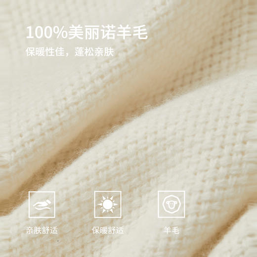 棉仓367826048-重磅粗针编织圆领毛衣 商品图3
