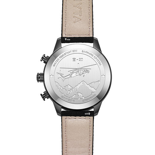 【新品】飞亚达“直-20”主题制胜款马赫系列石英男表G881015.BNB\G881015.WBB 商品图2