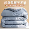 南极人双拼色亲肤贴布保暖冬被150*200cm-5斤 商品缩略图0