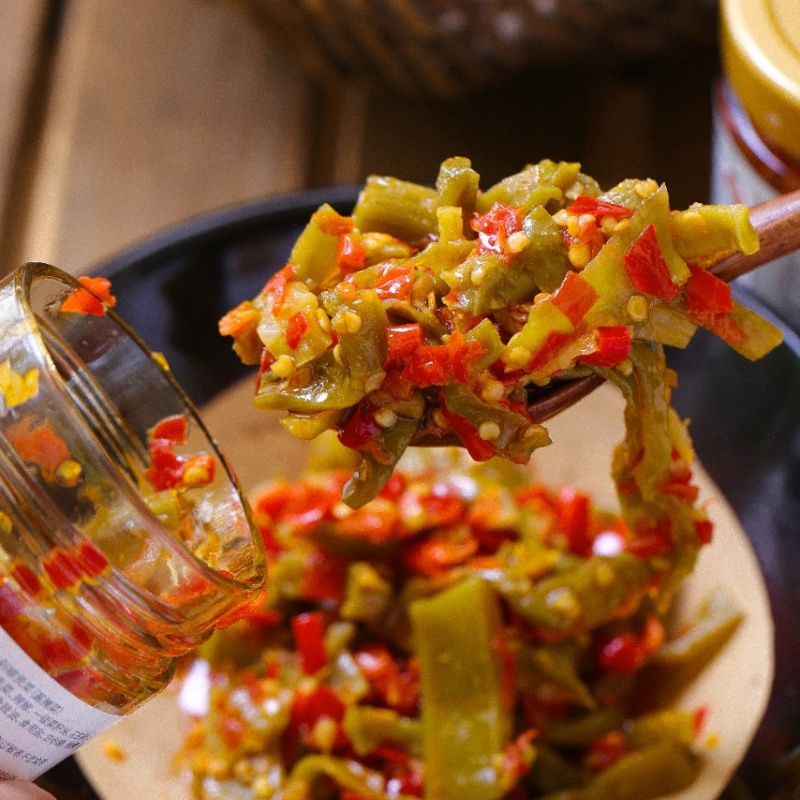 【斌哥优选】胡外婆剁椒贡菜，深山贡菜和二荆条辣椒的碰撞，爽脆爆汁，辣而不燥，开胃神器+1