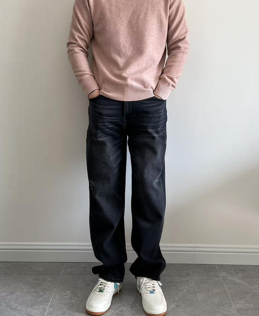 CK 秋冬新品男士加绒牛仔裤 商品图1