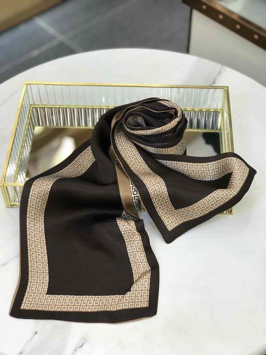 优品堂『春的律动』桑蚕丝双层双面长条巾 商品图11