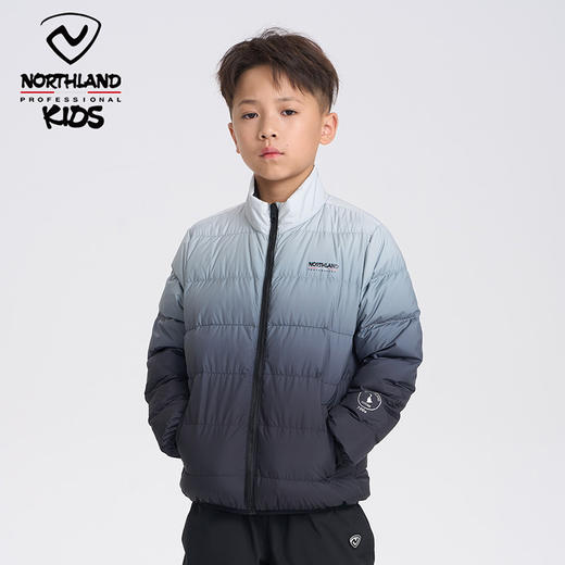 【爆款清仓】诺诗兰童装 渐变鹅绒超轻羽绒服 CO145484/CO145485 商品图2