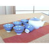 【旬彩】进口有田烧海波纹茶具套装339089 商品缩略图0