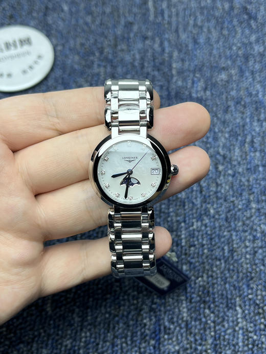 升级版 浪琴心月月相系列 表径30.5mm 贝母钻面 女士腕表 商品图1