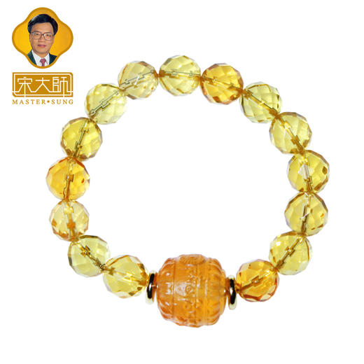 宋韶光大师新款 黄水晶手链 饰物 商品图2