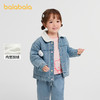 【商场同款】巴拉巴拉童装女童牛仔外套加绒秋冬2025新款毛领上衣 商品缩略图1