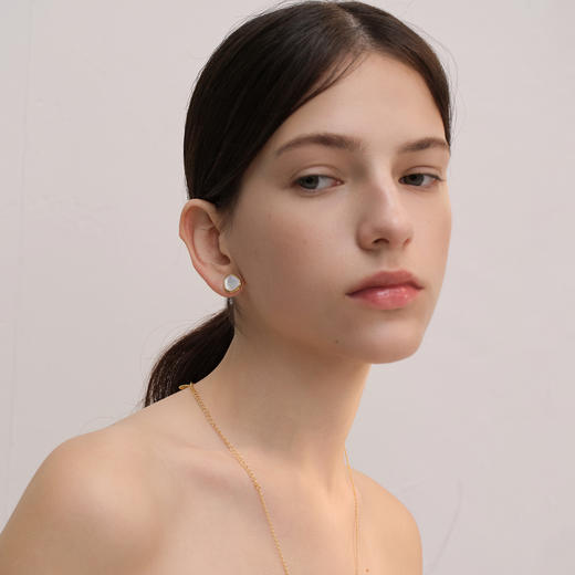ARSIS｜流光系列 流光贝语耳钉 小号 商品图5