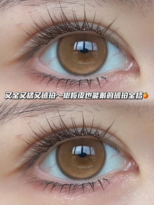 AMBER微梦金桔棕「含玻尿酸」半年抛型 商品图0