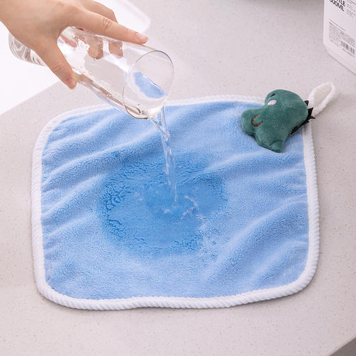 【茶花】卡通软绒擦手巾吸水性强 商品图7