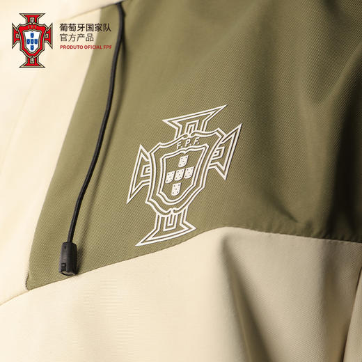 【官方正版】葡萄牙国 家队 | 白绿拼色两件套秋冬三合一外套 商品图4