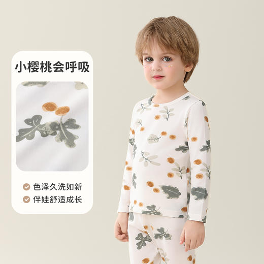 【90-140】【MQDmini】儿童保暖内衣秋衣秋裤套装 商品图3