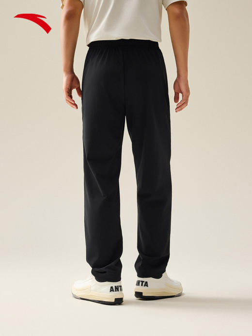 安踏针织运动裤男士休闲直筒裤挺阔通勤长裤子152531335N-1 商品图1