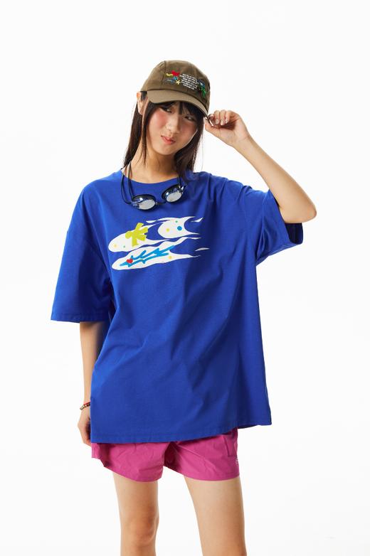 CryingCenterxhidive联名潜水系列印花男女款运动凉感吸湿速干tee 商品图1