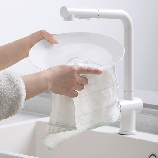 【茶花】绵柔抹布洗碗巾洗洁巾5片 商品图8