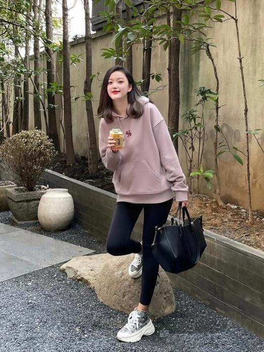 佐丹奴女装25年【卢正义同款】棉质毛圈布连帽抽绳卫衣05325620 商品图2